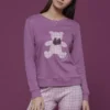 Pigiama Donna Caldo Cotone Mara