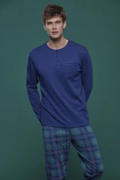 Pigiama Uomo Caldo Cotone Danielino