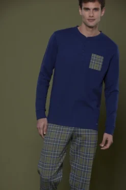 Pigiama Uomo Caldo Cotone Max