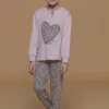 Pigiama Bambina Caldo Cotone Macu Heart -Vêtements D’intérieur 1663237120 6322fc00a8db4