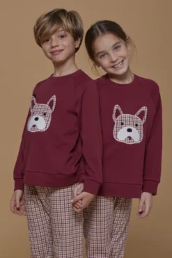 Pigiama Bambina/o Caldo Cotone Dogghi