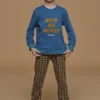 Pigiama Bambino Caldo Cotone Play -Vêtements D’intérieur 1663316449 632431e151134