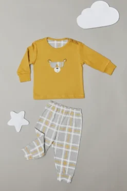 Pigiama Neonato/a Caldo Cotone Funny Bear