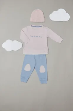 Pigiama Neonata Caldo Cotone Felpato Martina