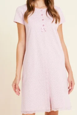 Camicia Da Notte Donna Cotone Loredana -Vêtements D’intérieur 1676044252 63e667dc53043