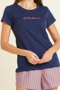 Pigiama Donna Cotone Love -Vêtements D’intérieur 1676048135 63e67707c4b2b