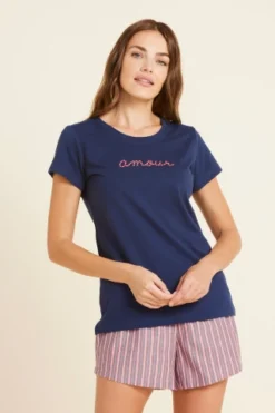 Pigiama Donna Cotone Love -Vêtements D’intérieur 1676048135 63e67707d1b08