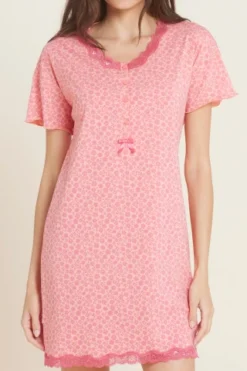 Camicia Da Notte Donna Cotone Camelia -Vêtements D’intérieur 1676365265 63eb4dd13766b