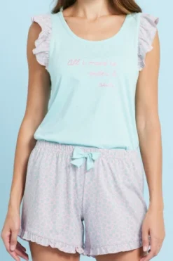 Pigiama Donna Cotone Flora -Vêtements D’intérieur 1676365862 63eb5026e8391