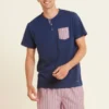 Pigiama Uomo Cotone Stripes -Vêtements D’intérieur 1676367035 63eb54bb6bf1c