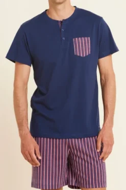 Pigiama Uomo Cotone Righina -Vêtements D’intérieur 1676368315 63eb59bb84e45