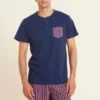 Pigiama Uomo Cotone Righina -Vêtements D’intérieur 1676368315 63eb59bb90d7a