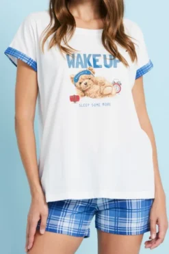 Pigiama Donna Cotone Sleep More -Vêtements D’intérieur 1676369186 63eb5d228f3fe