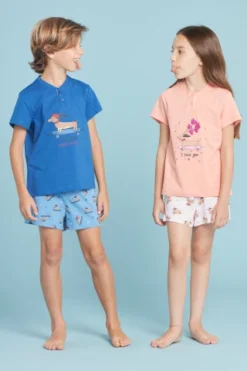 Pigiama Bambina Cotone Bassy -Vêtements D’intérieur 1676455562 63ecae8aec53e