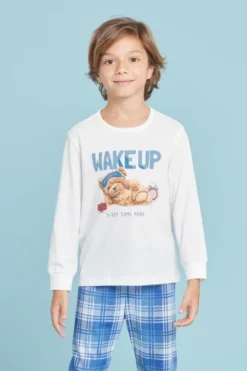 Pigiama Unisex Cotone Sleepy Bear -Vêtements D’intérieur 1676455972 63ecb02433a80