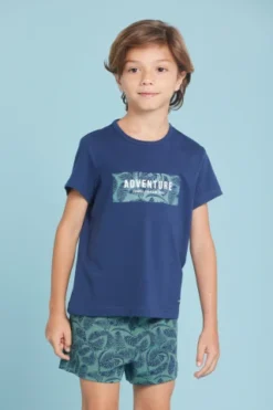 Pigiama Bambino Cotone Jungle