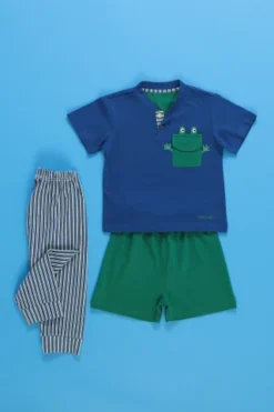 Pigiama Neonato 3 Pezzi Cotone Tom