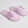Pantofola Donna Cotone Quadry