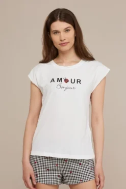 Pigiama Donna Cotone Amour Cocci -Vêtements D’intérieur 1680858300 642fdcbc7720b